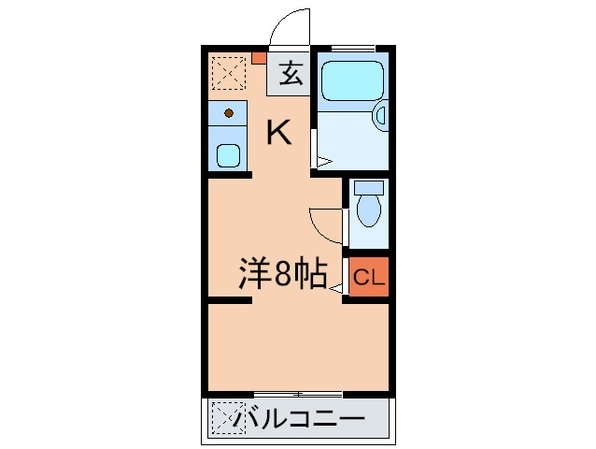 プラ－フ山本通の物件間取画像